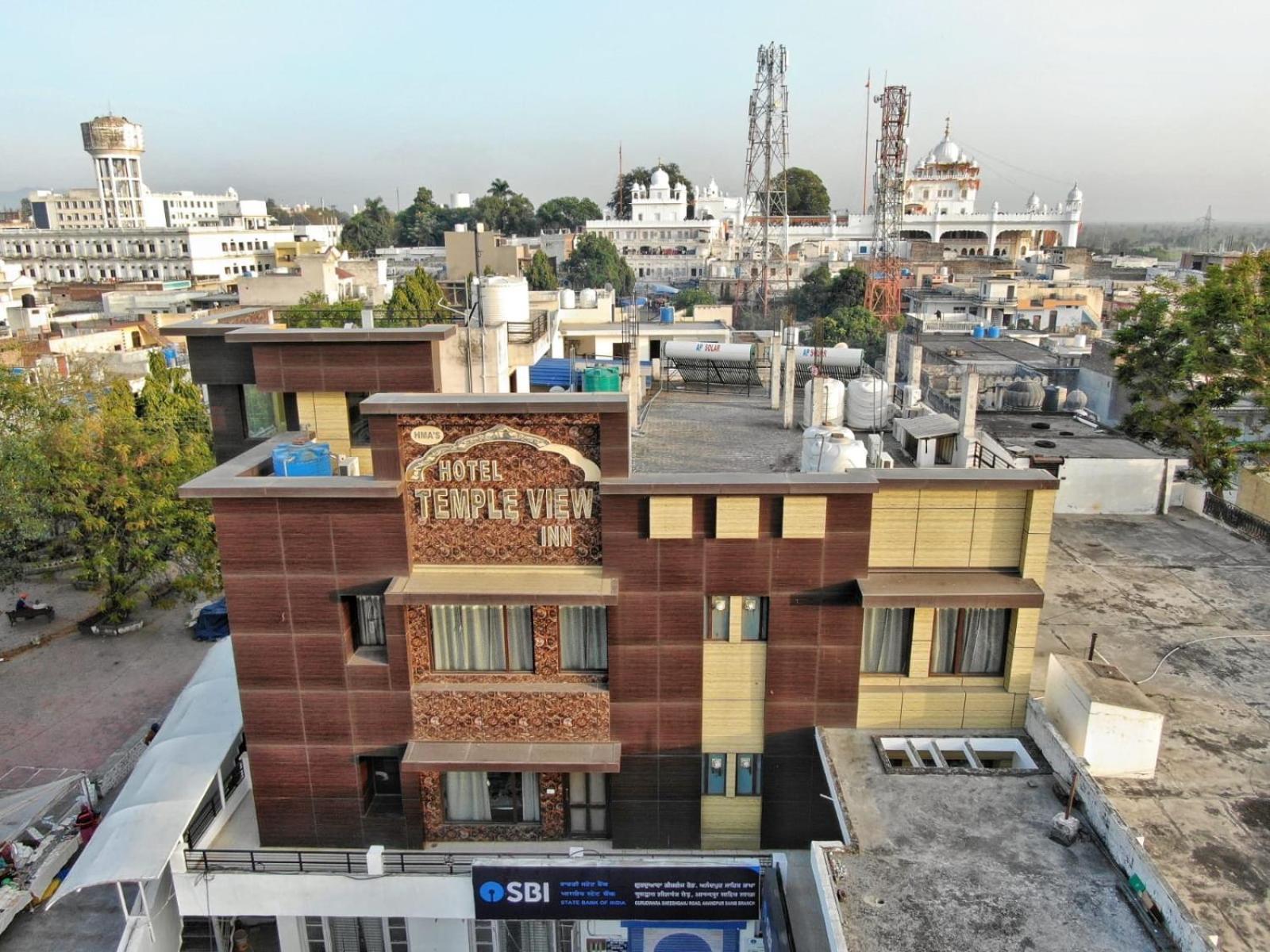 Hotel temple view inn Anandpur Sāhib Buitenkant foto